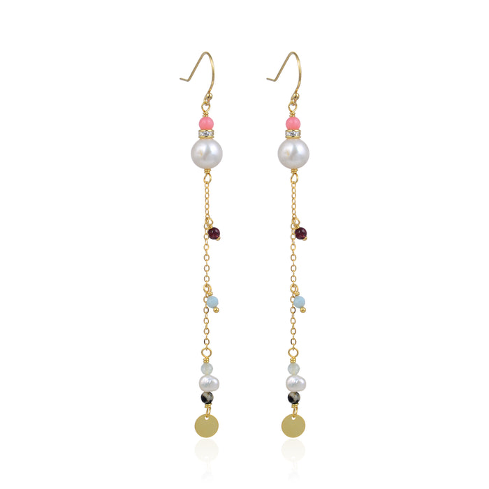 Martha earrings gold plated