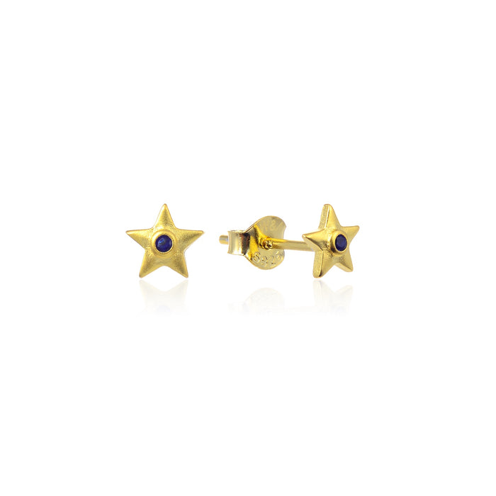 Ottilia stud earrings gold plated