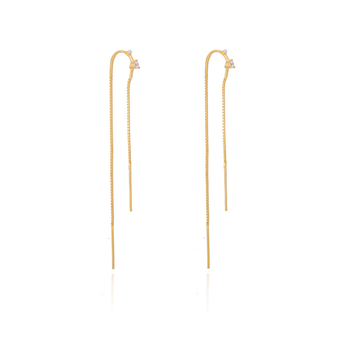 Elinor earrings gold plated