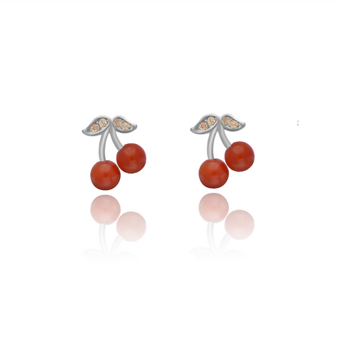 Red cherry Earrings